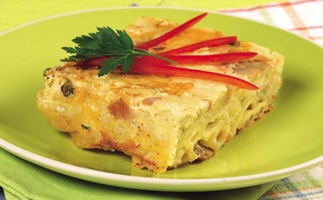 Fritatta de pasta